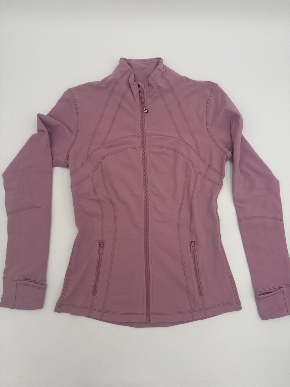 lululemon athletica light purple Full-Zip Sculpting define Jacket